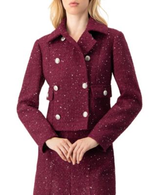 Women's Double-Breasted Short Jacket