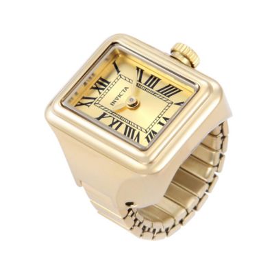Women's 49895 Mini Quartz Dial Ring Watch