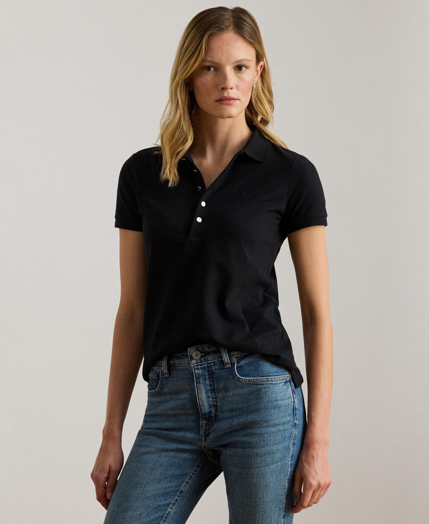 Petite Stretch Polo