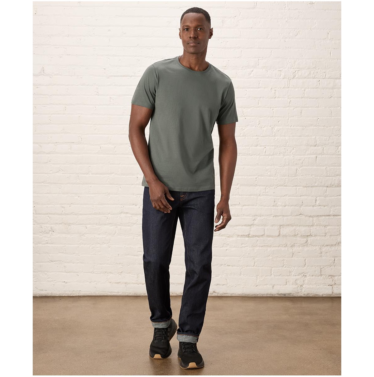 Pact Men's Organic Cotton Essential Crewneck Tee