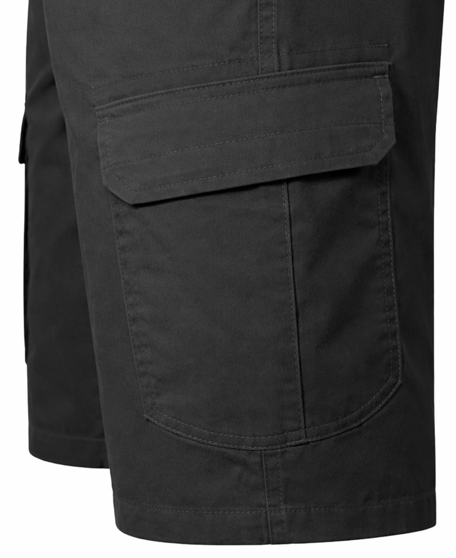 Men's Cotton Flex-Stretch Cargo Shorts-3 Pack