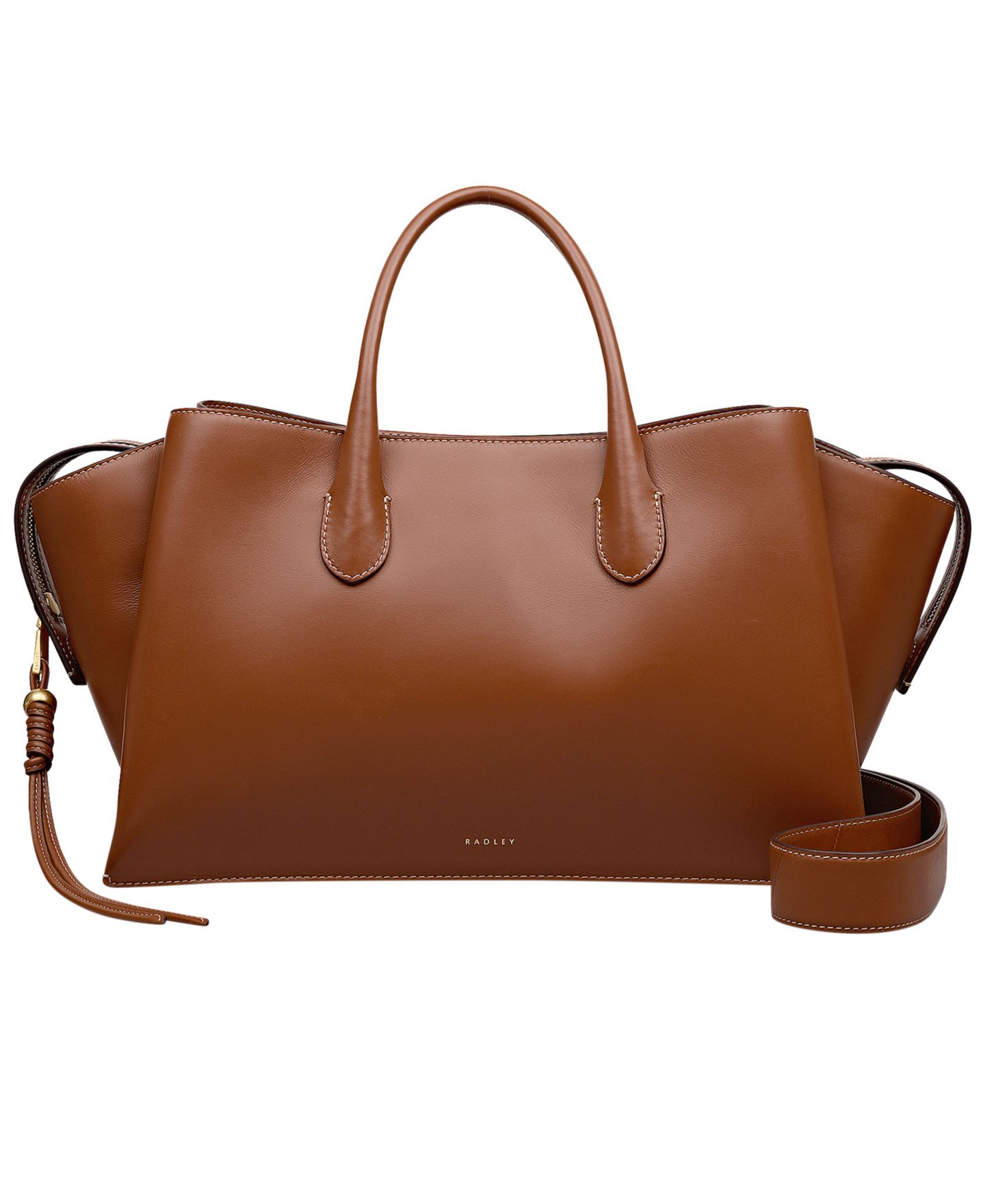Женская сумка Radley London Romilly Extra Large Zip-Top Grab Handbag, цвет: Коньячный — фото 1