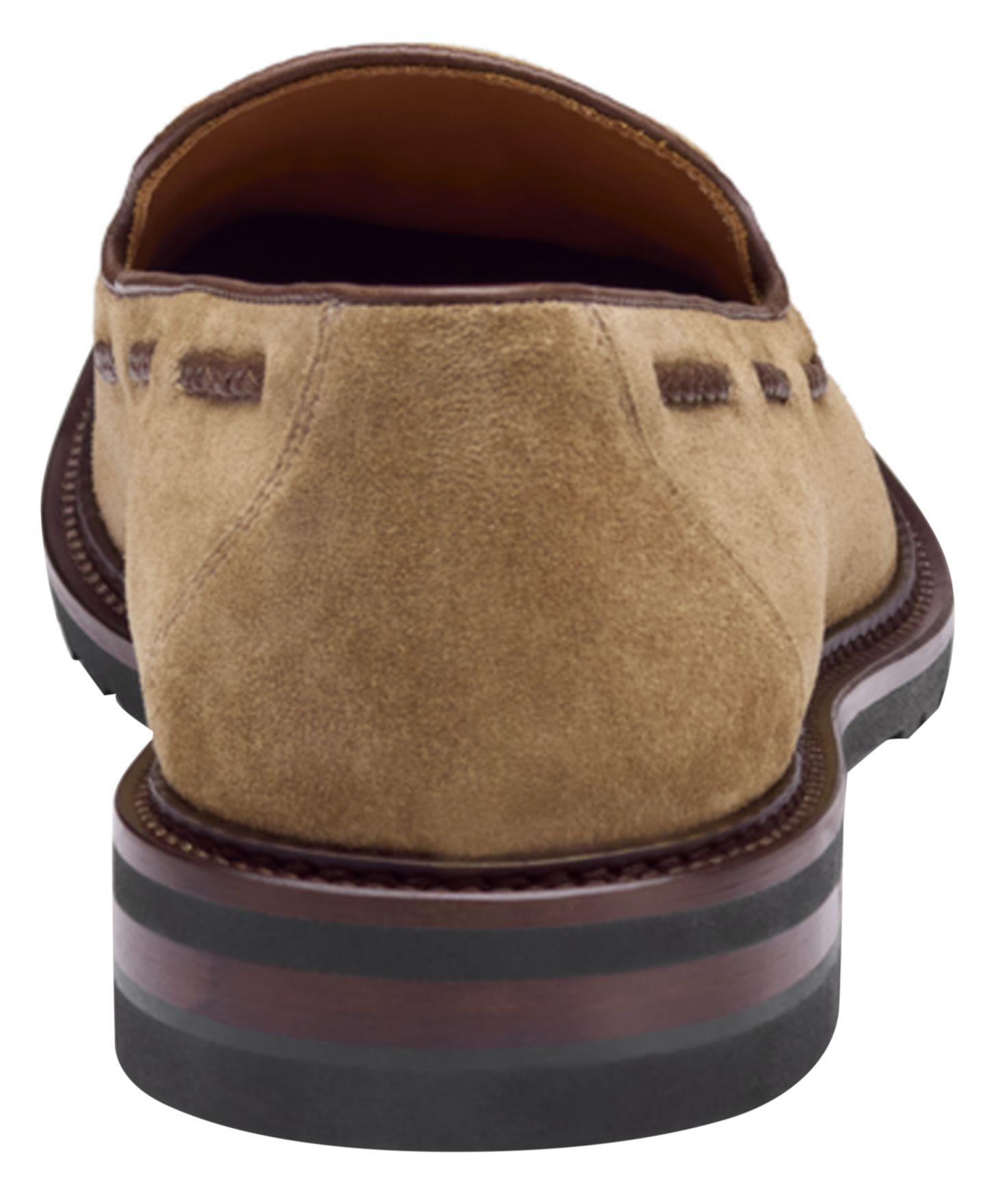Мужские туфли Johnston & Murphy Hartford Tassel Loafer, цвет: Бежевый — фото 3