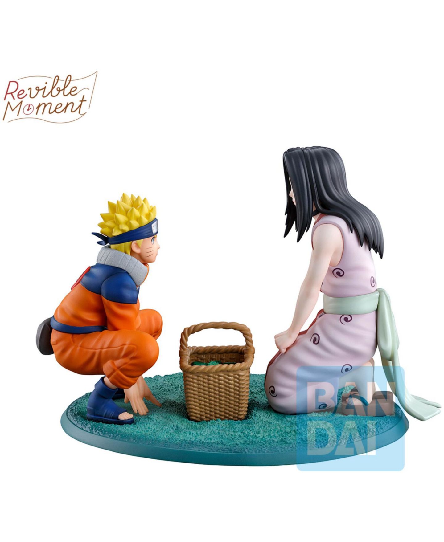 Фигурки Bandai Ichibansho - Naruto - Revible Moment - Naruto Uzumaki & Haku (The Land of The Waves) Figure — фото 1