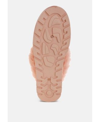 Womens Zeta Charm Detail Slip On Snow Boots