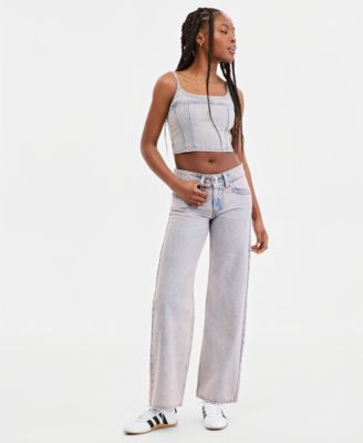 Premium Women's Jadine Denim Tank Top