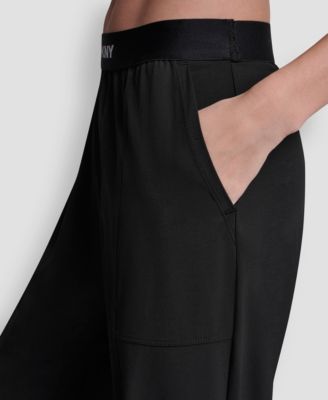 Women's High-Rise Modified Wide-Leg Pants