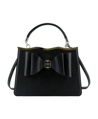 The Noa Structured Bowtie Small Crossbody Bag