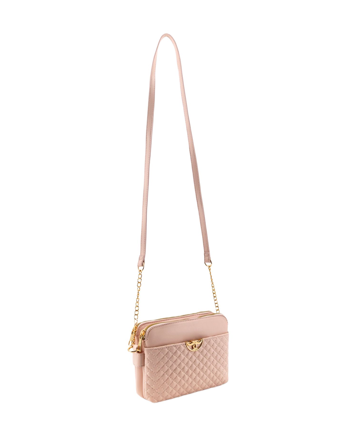 The Elara Quilted Small Crossbody Bag