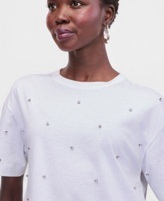 Women's Embellished T-Shirt