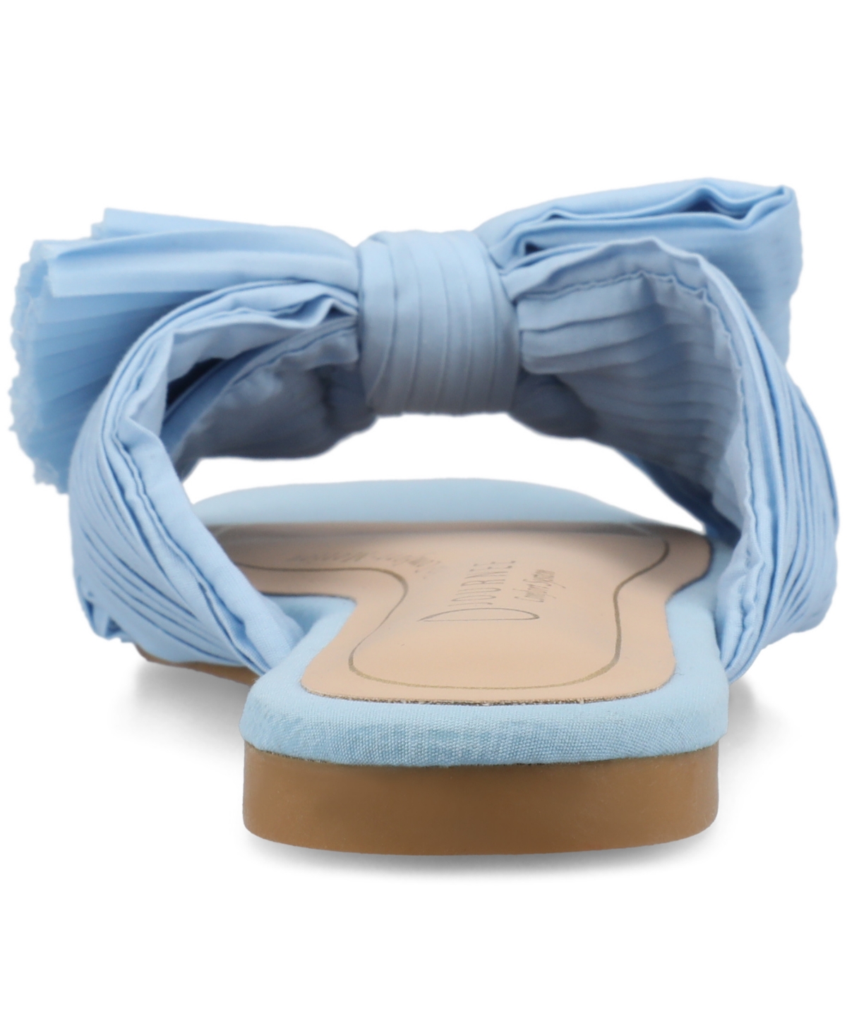 Journee Collection Women's Serlina Bow Flat Sandals