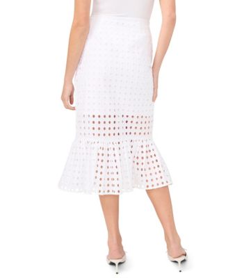 Women's Ruffle Tiered Midi Skirt