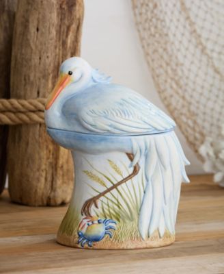 Coastal Birds Cookie Jar