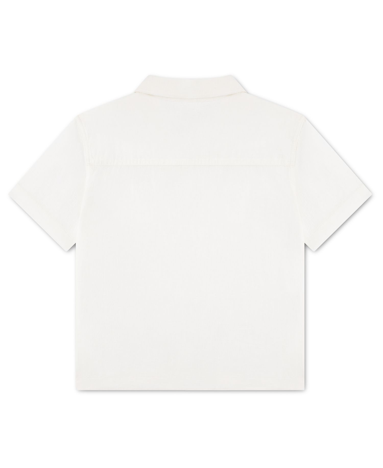 Boys' Short-Sleeve Linen Camp Shirt