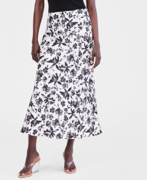 Женские юбки I.N.C. International Concepts Women's Printed Maxi Skirt