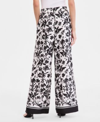 Women's Printed Twill Pants