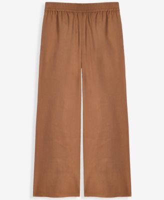 Plus Size Pull-On Wide-Leg Pants