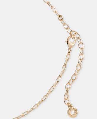 Stationed Stone Statement Necklace, 16" + 3" extender