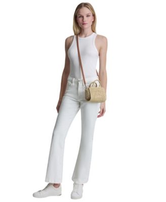 Hadlee Mini Woven Crossbody Bag