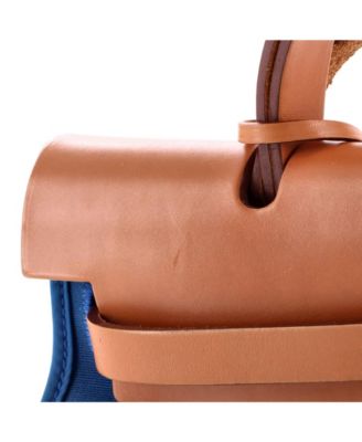 31 Herbag Zip Leather and Toile