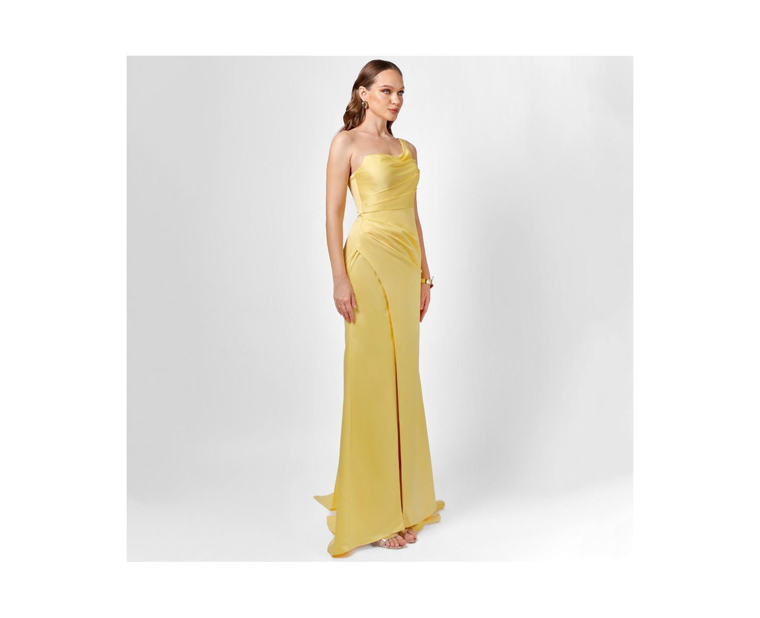 Women's Davina One Shoulder Gown