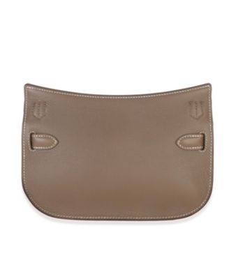 Pre-Owned Hermes Etoupe Evercolor Mini Jypsiere GHW