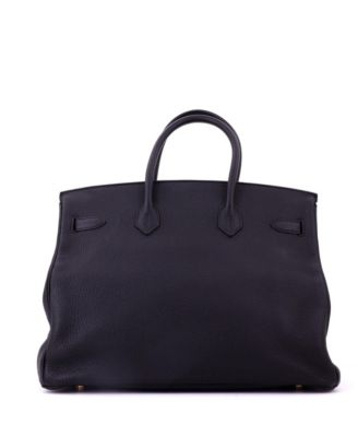 Birkin 35 Handbag Black Togo with Gold Hardware