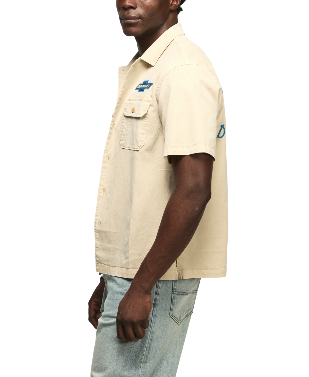 Lucky Brand Men's Chevy Garage Shirt