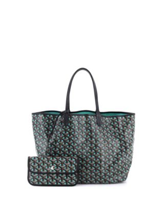 PM Saint Louis Tote Claire Voie Coated Canvas