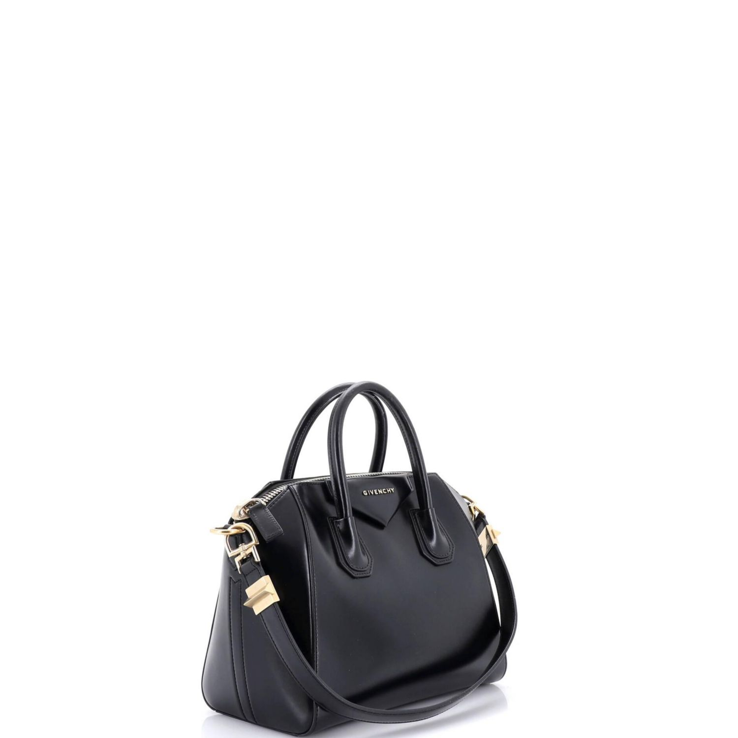 Small Antigona Bag Glazed Leather