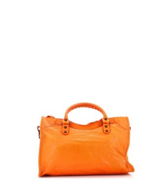 Medium City Classic Studs Bag Leather