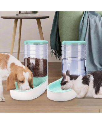 Automatic Pet Feeder and Water Dispenser, 5.2L Capacity, BPA Free, Durable Design