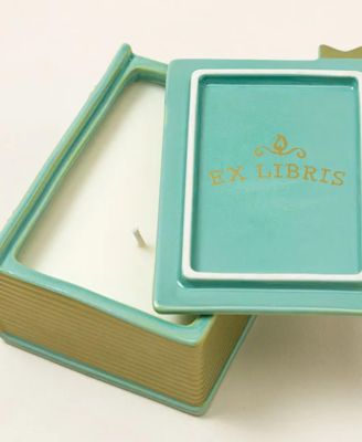 A Light Read Porcelain Book Candle, 9 Oz