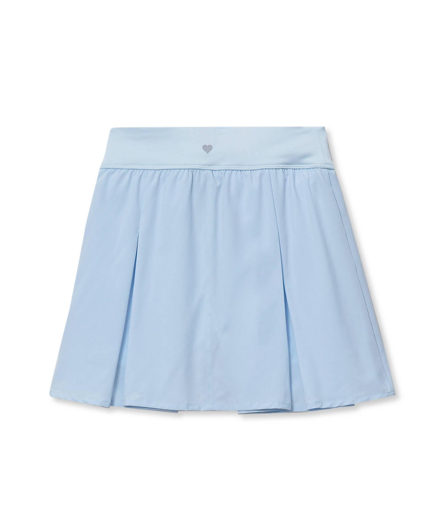 Юбка-шорты Lands' End Active Pleated Skort для девочек, цвет: Синий — фото 2