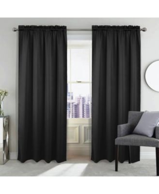 100% Polyester Twilight Blackout Rod Pocket Curtain Panel 54" x 84"