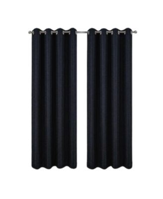 100% Polyester 140 GSM Lava Jacquard Grommet Curtain Panel 54" x 84"