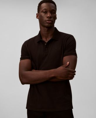 Men's Short Sleeve Solid Polo Shirt