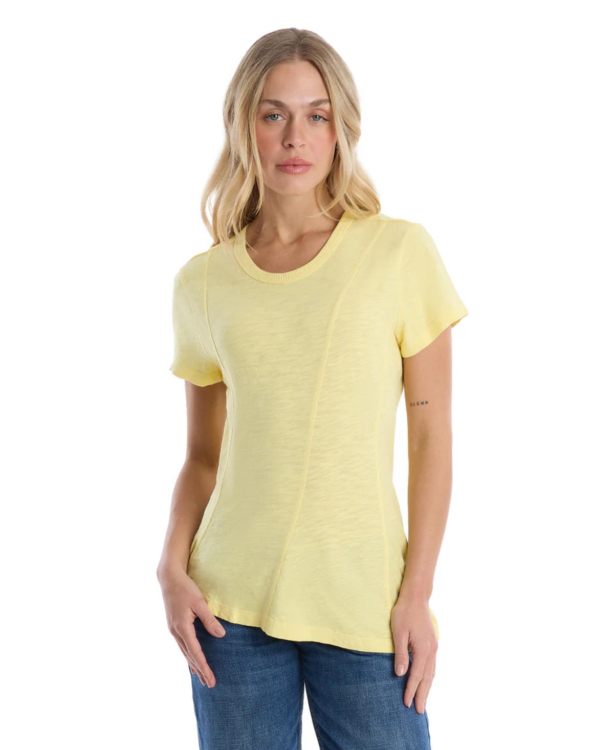 Wilt Clothing Women's Round Neck Short Sleeve Tee