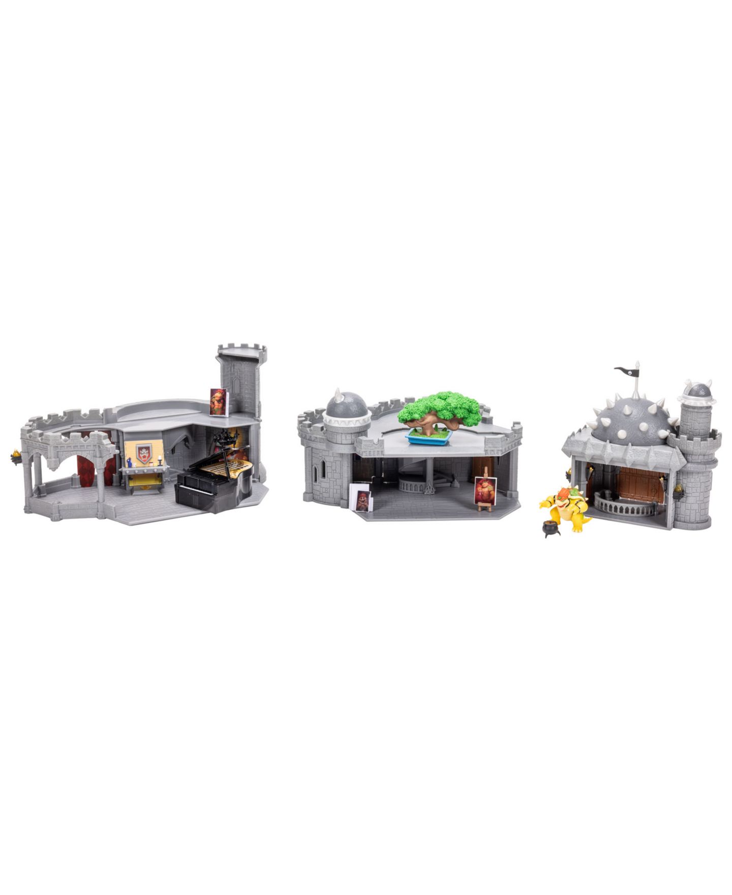 Детский игровой набор SUPER MARIO Galaxy Movie Deluxe Bowser Castle Playset — фото 5