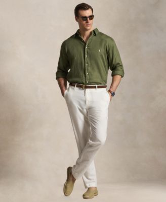 Men's Big & Tall Linen Shirt