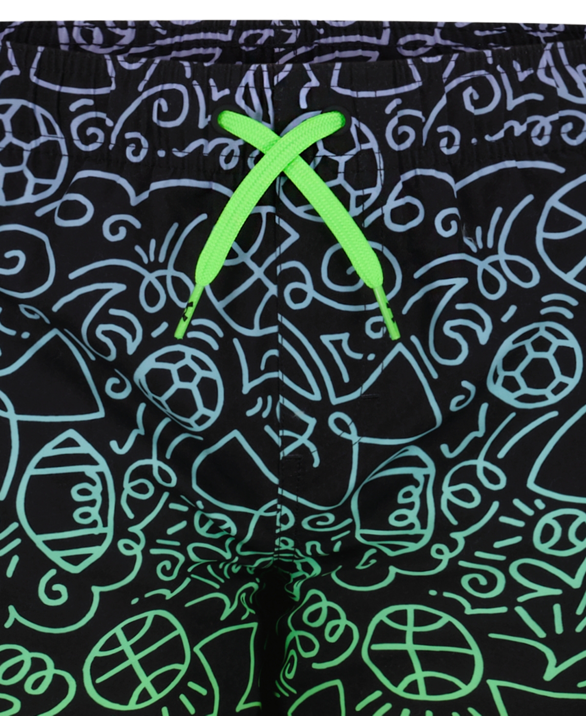 Under Armour Boy's 8-20 Doodle Print Swim Trunks