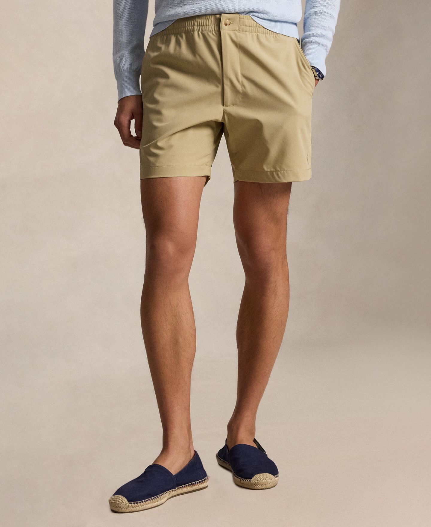 Плавки Classic-Fit для мужчин — Polo Ralph Lauren, цвет: Бежевый — фото 1