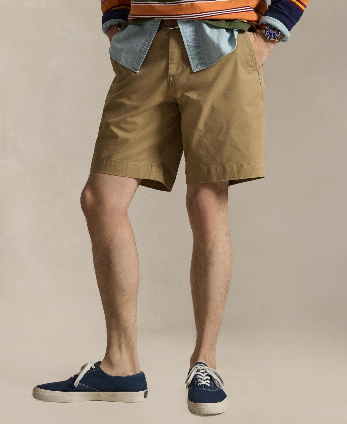 Polo Ralph Lauren 9-Inch Stretch Classic Fit Chino Short - Desert Khaki