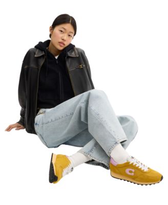 Women's Retro Runner Lace-Up Sneakers