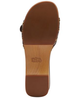Women's Margot Wooden Slip-On Sandals