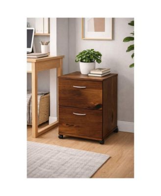 2-Drawer Essentials Rolling Filing Cabinet.