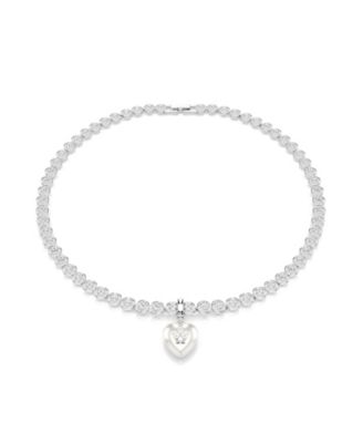 Rhodium Plated Heart Idyllia Charms