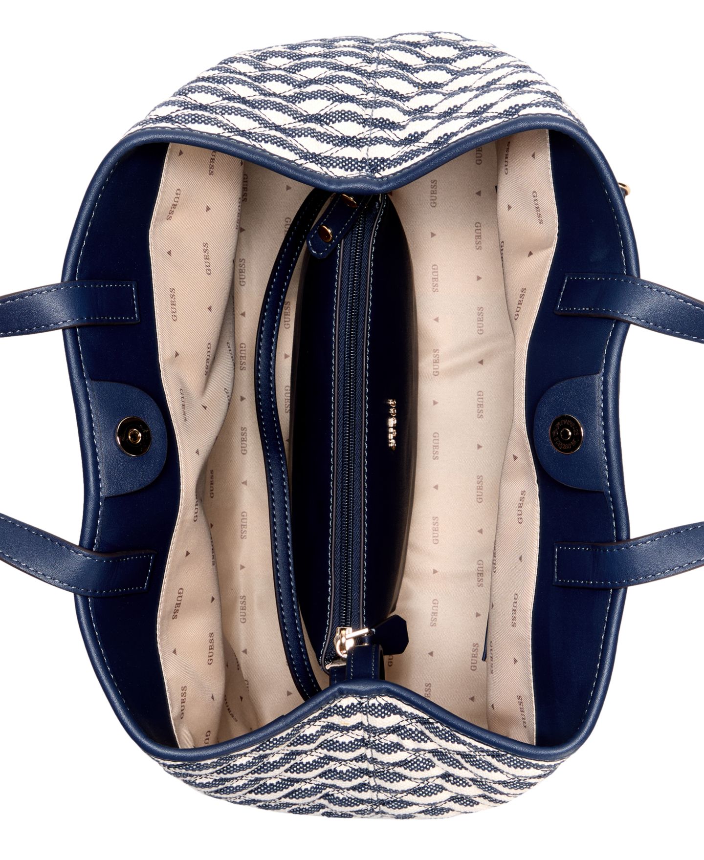 Женская сумка GUESS Giully Ii Large 2-In-1, цвет: Синий — фото 4