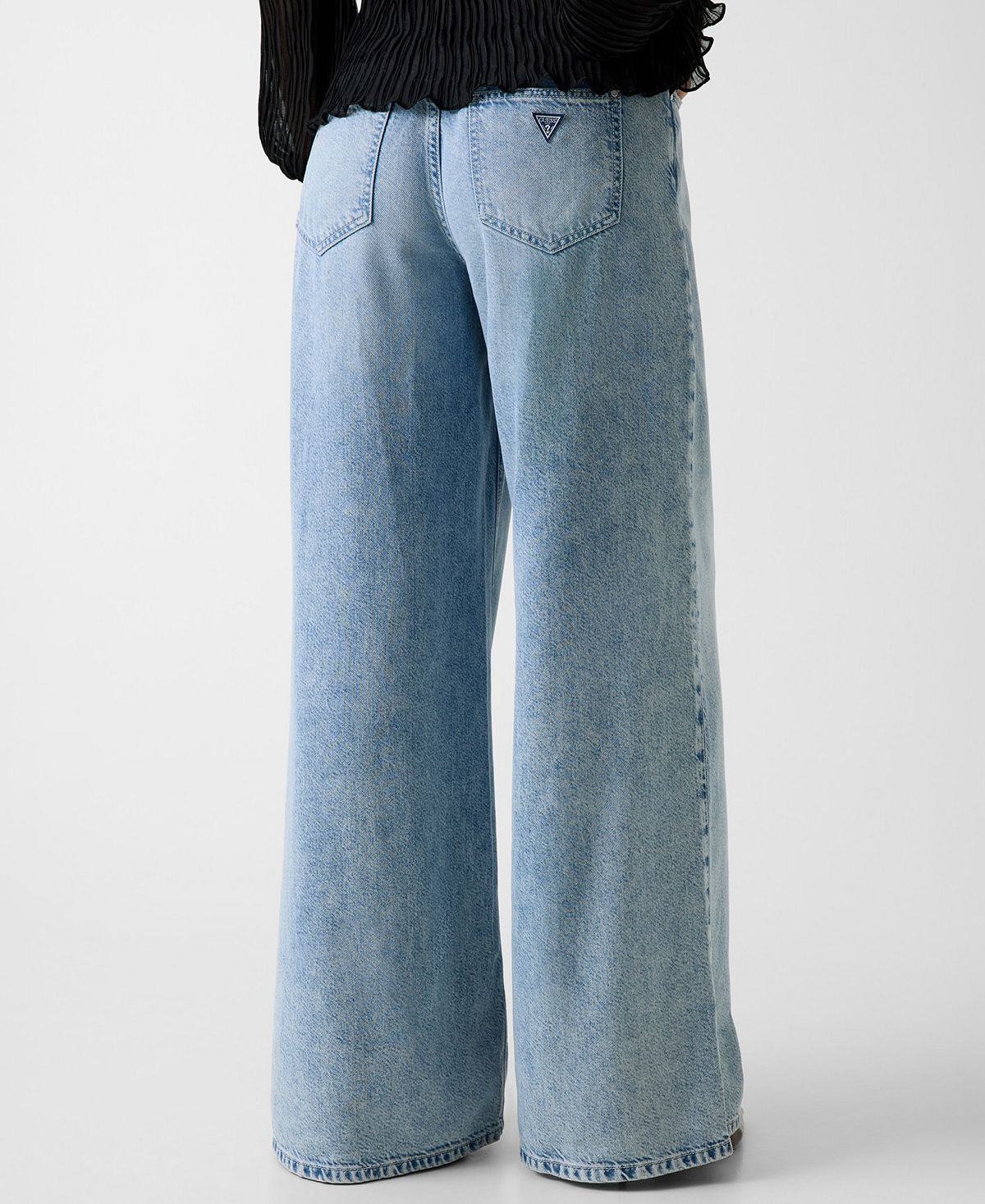 GUESS Women's Wide-Leg Loose Jeans view 4 — MAYCSS fashion products