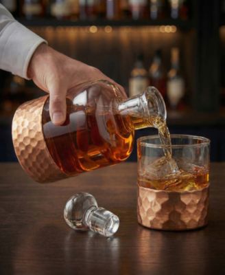 Daphne Decanter and Whiskey Glass Set, 5 Piece